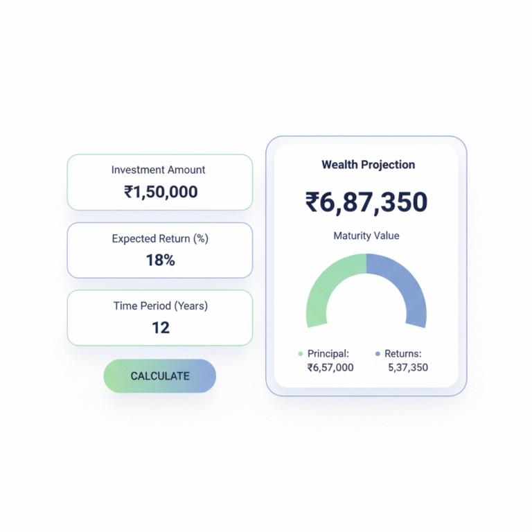 Mutual Lump Sum Calculator