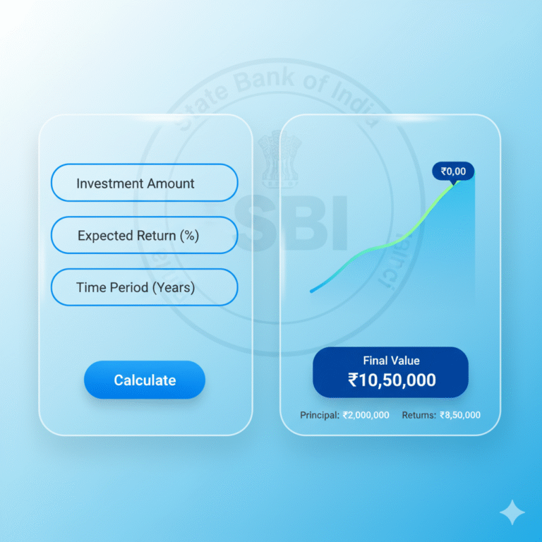 SBI Lumpsum Calculator: Estimating Returns with Confidence